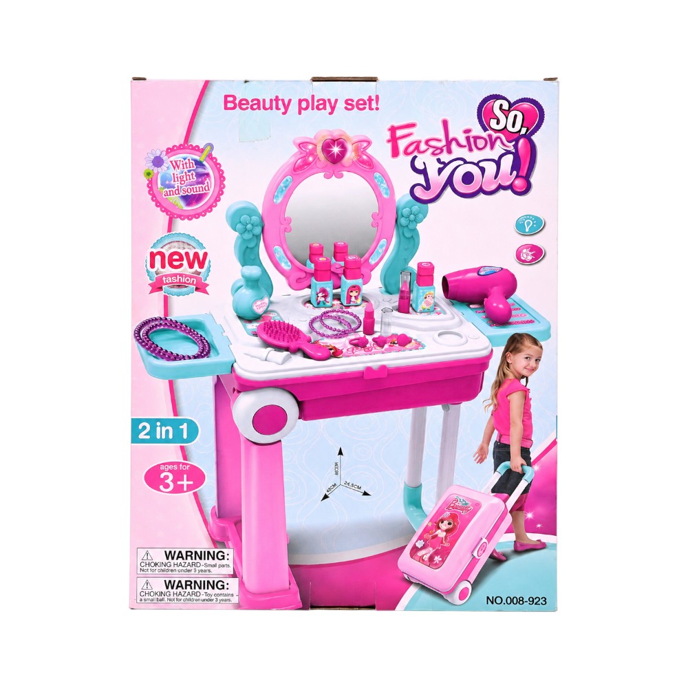 008-923 MUSICAL DRESSING BEAUTY SET A.I