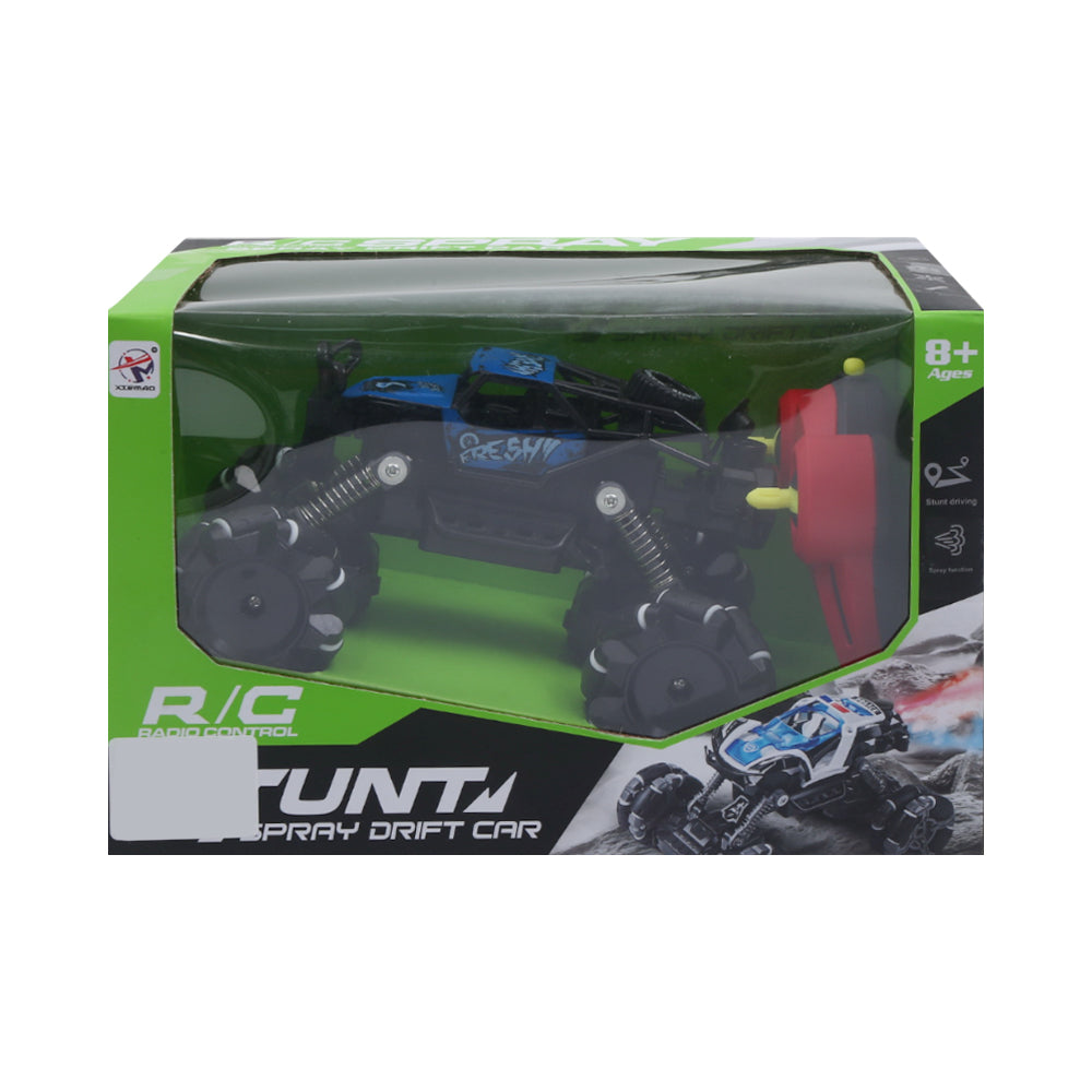 3026-11 OFF-ROAD STUNT CAR W-SPRAY R/C A