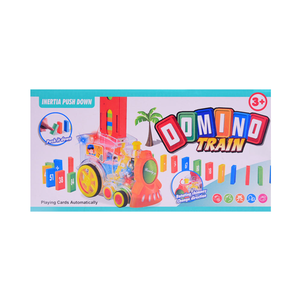 918T MUSICAL DOMINO TRAIN 86PCS A.I