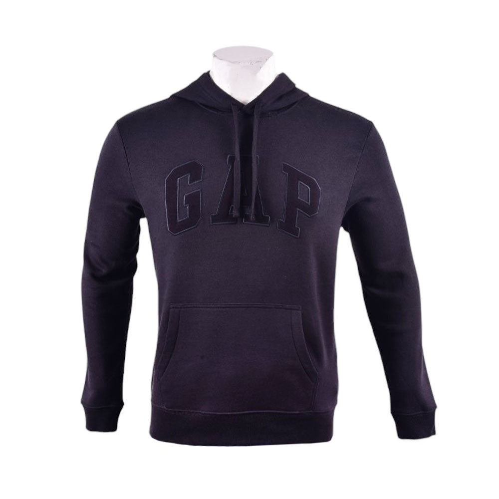 GAP MEN L/S HOODIE 510981 BLK L (IRW)