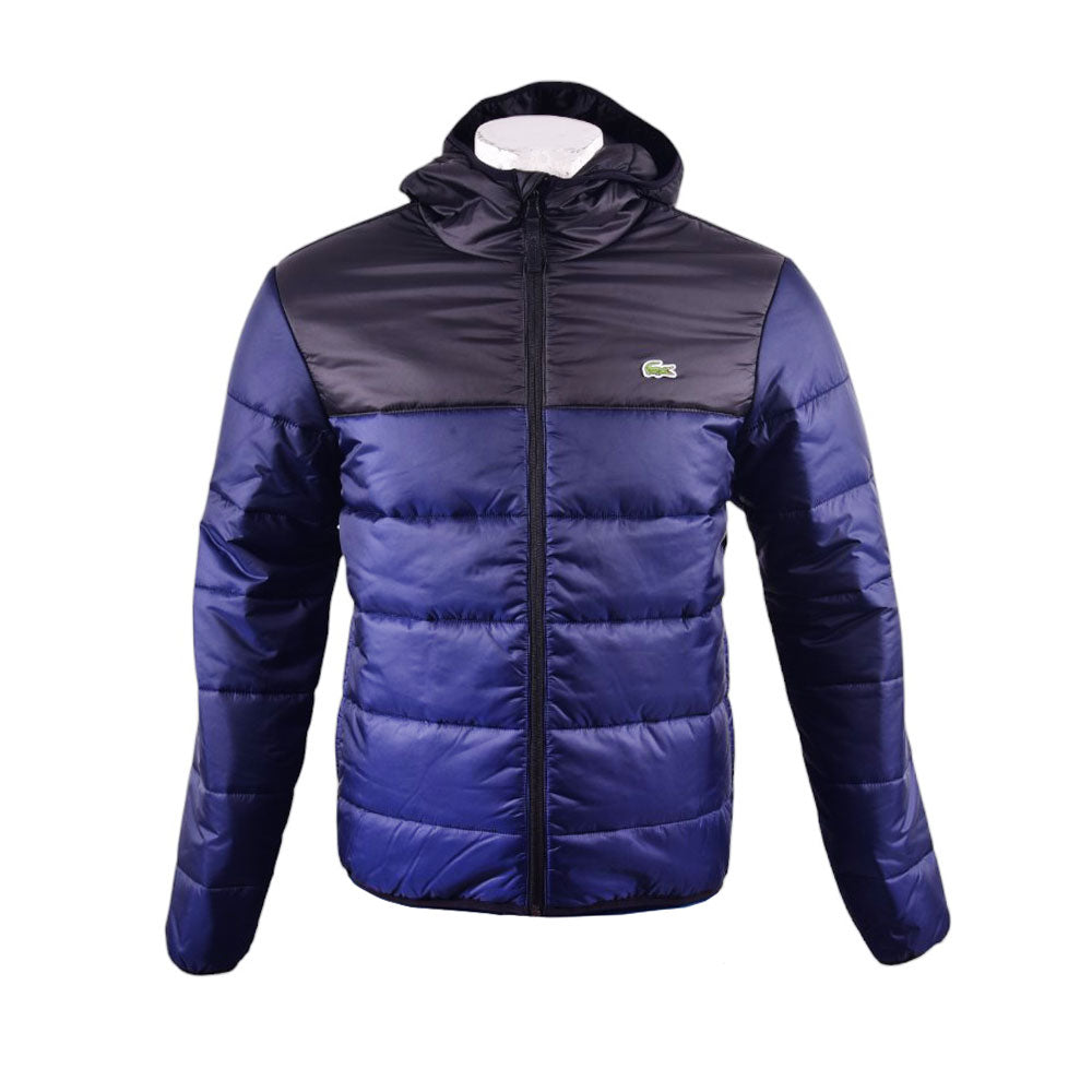 LAC MEN L/S PUFFER JACKET W-HOOD BH6763-JBI NVY M (IRW)