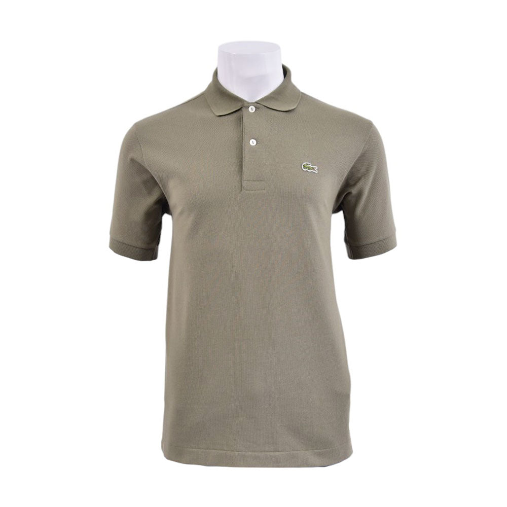 LAC MEN S/S POLO SHIRT L1212 BMY GRN L (IRS)