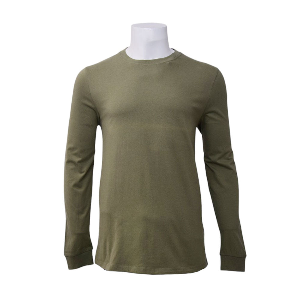 GAP MEN L/S R.NECK SHIRT 526121-021 GRN L (IR)