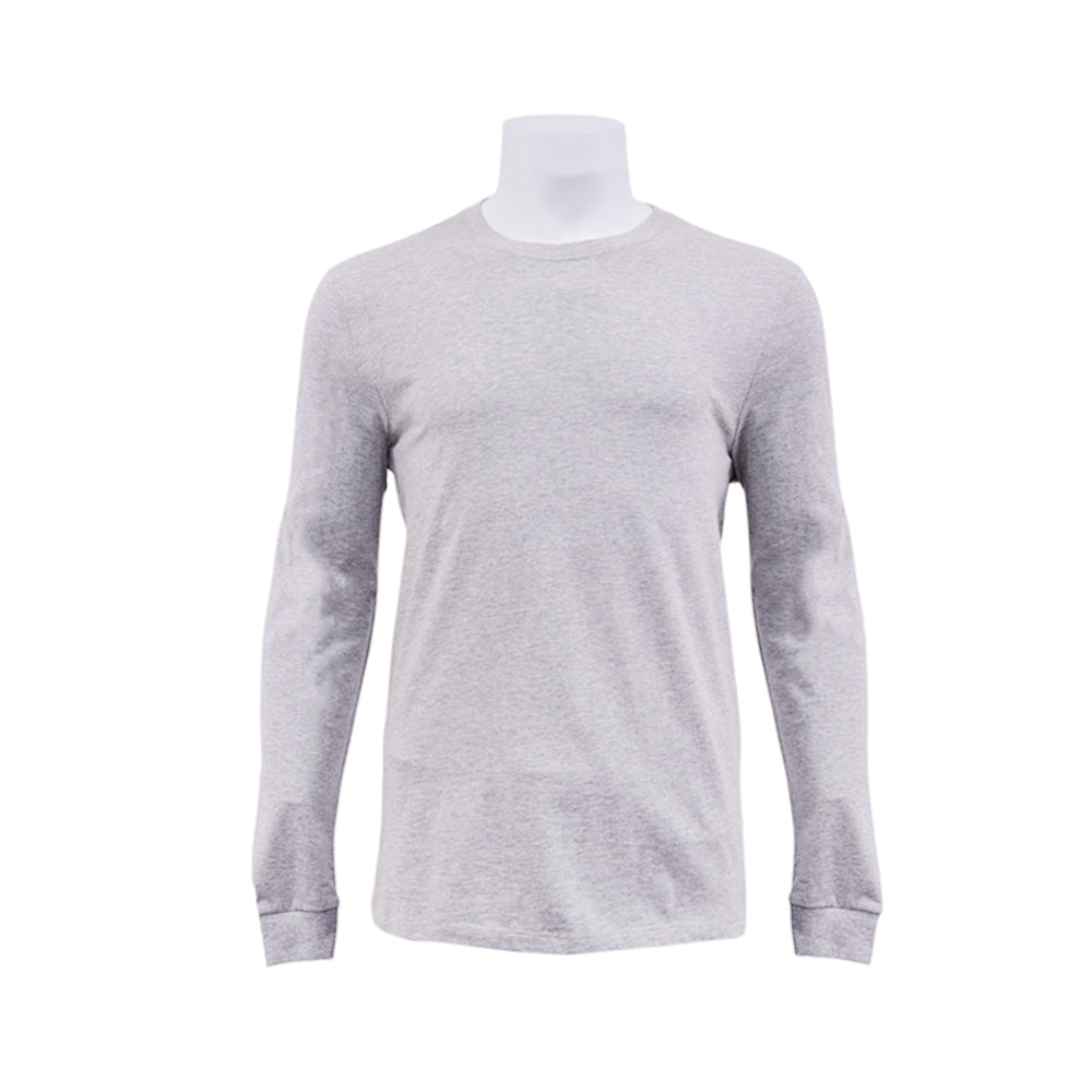 GAP MEN L/S R.NECK SHIRT 526121-061 GRY L (IR)
