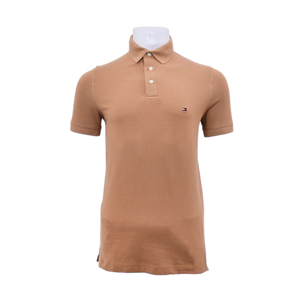TH MEN S/S POLO SHIRT 78JA598-210 SKN L (IRS)