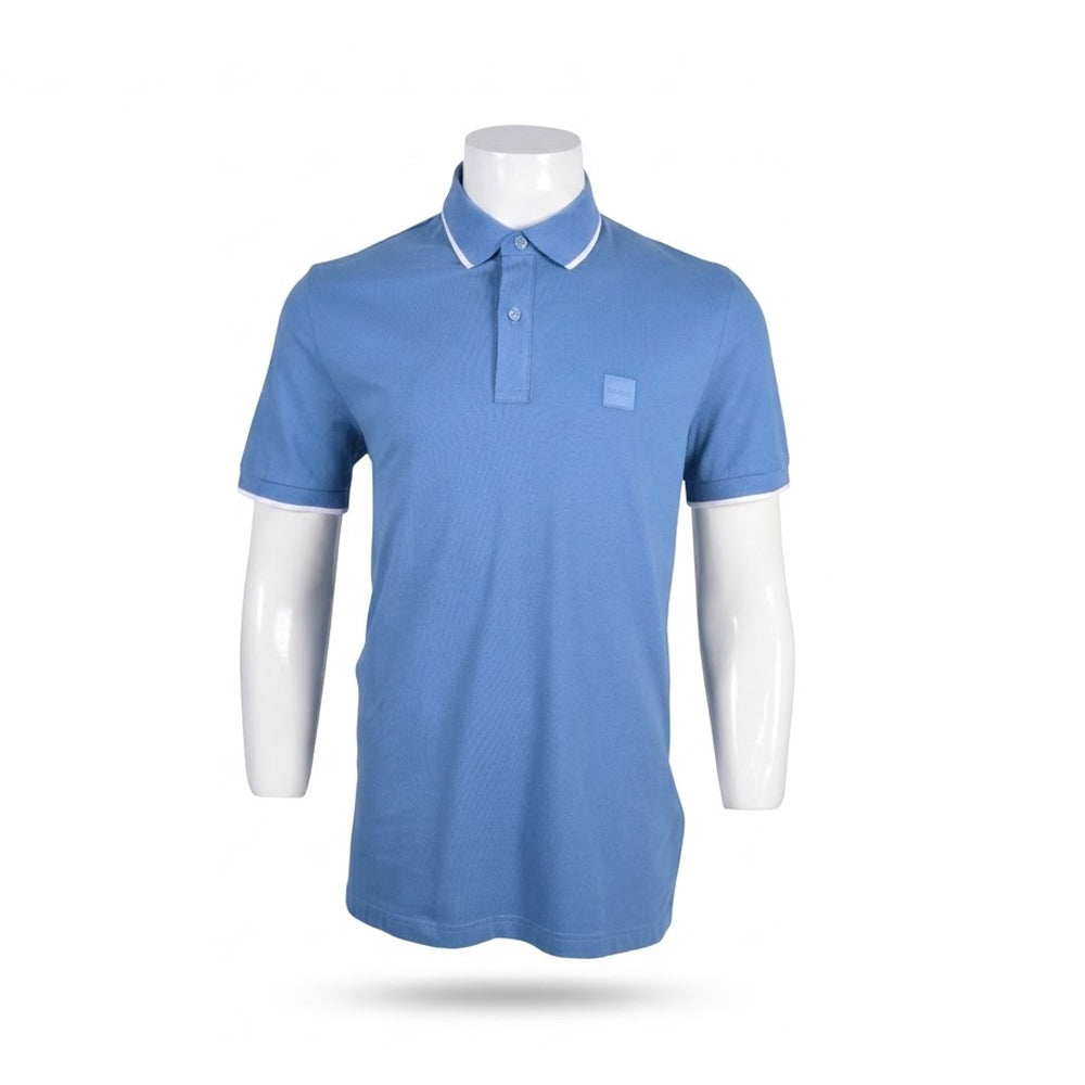 HB MEN S/S POLO SHIRT 50507699-459 BLU L (IRS)