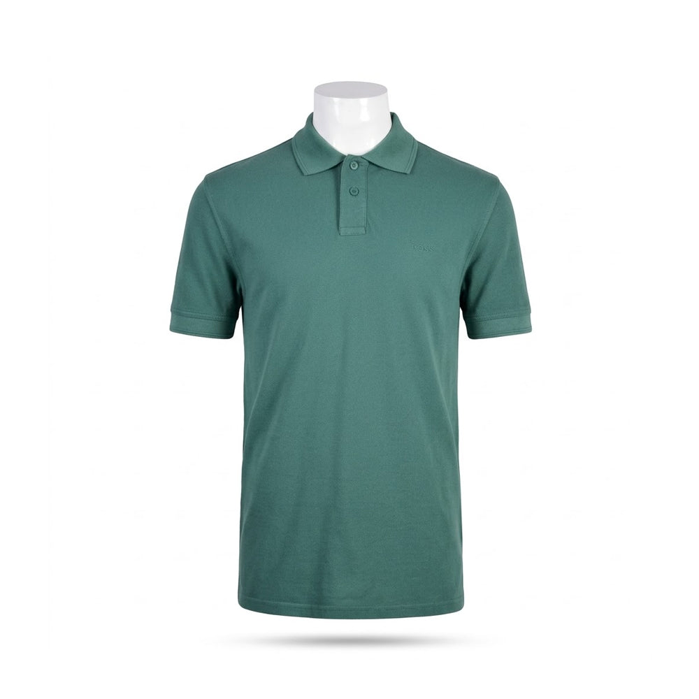 HB MEN S/S POLO SHIRT 50507813-343 GRN XL (IRS)