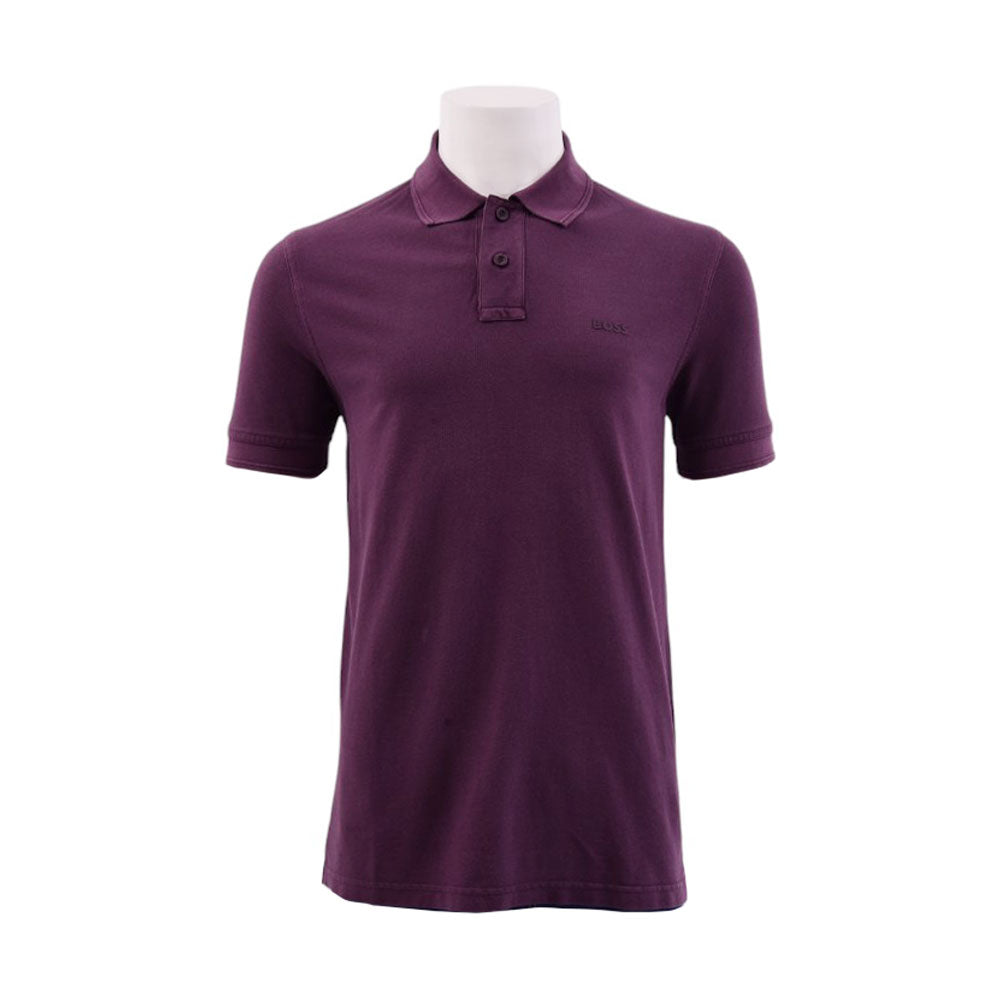 HB MEN S/S POLO SHIRT 50507813-543 PRPL L (IRS)
