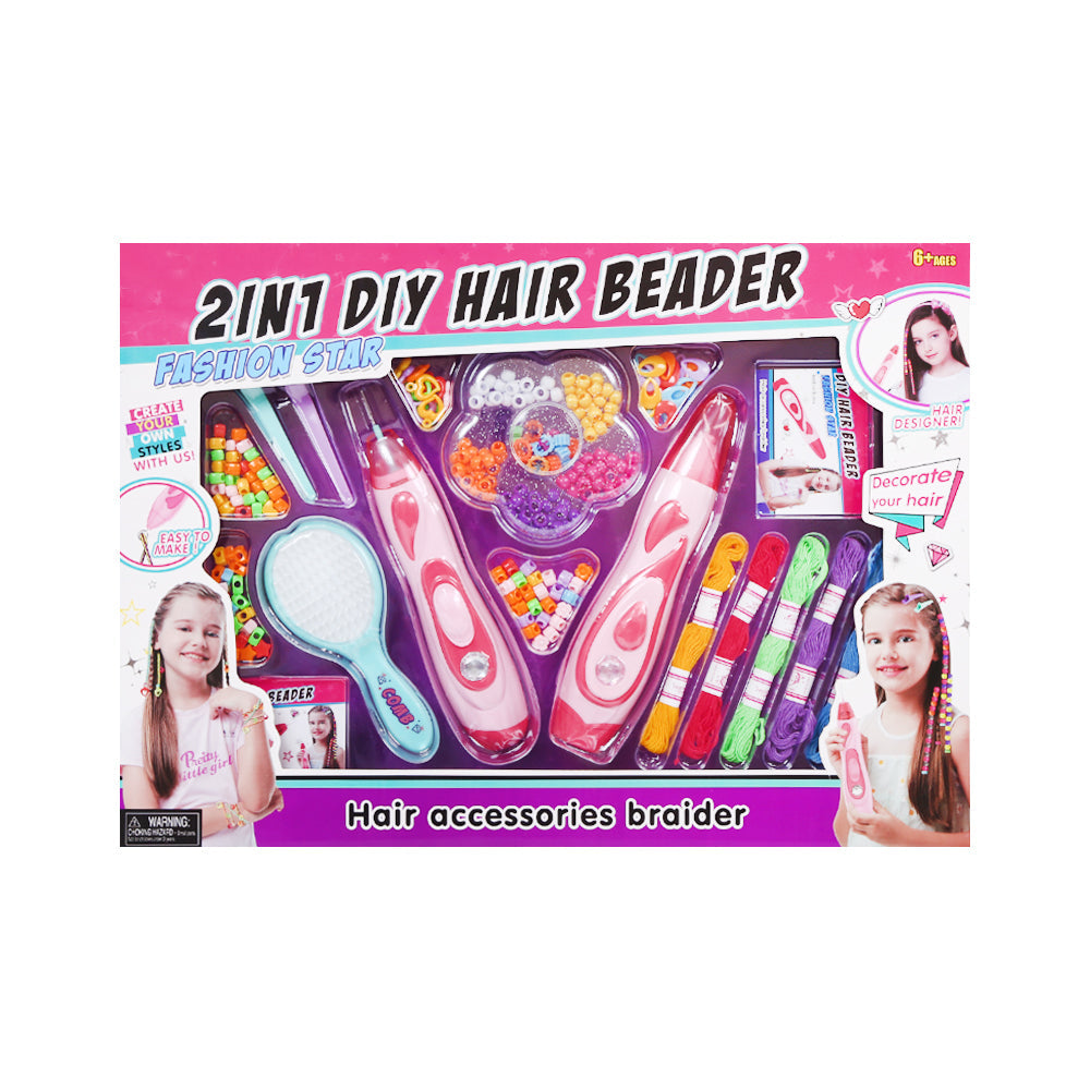 868-122 DIY HAIR BEADS SET 2IN1 A.I