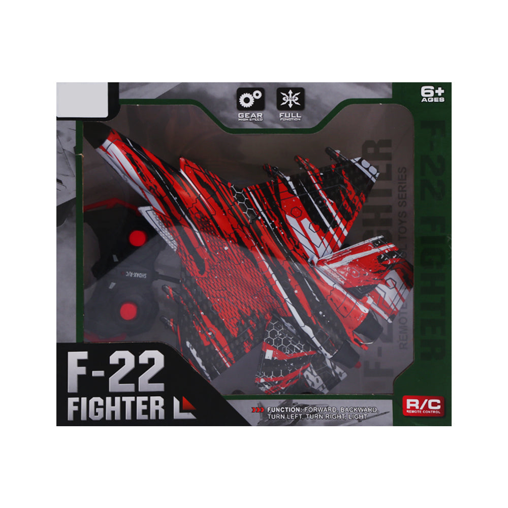 J032-2 F-22 FIGHTER PLANE W-USB R/C A.I
