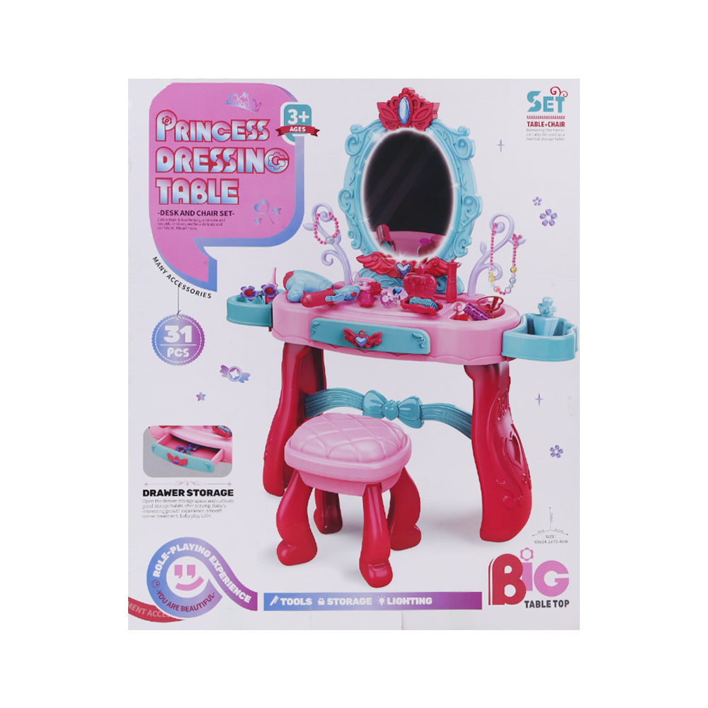 L666-93 DRESSING TABLE W-STOOL A.I