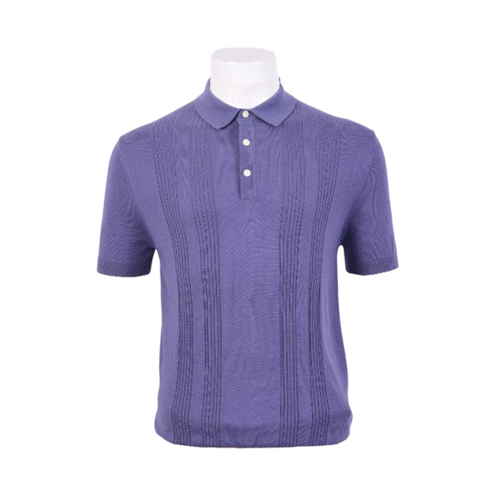 TH MEN S/S POLO SHIRT XM03986-C9T BLU L IRS