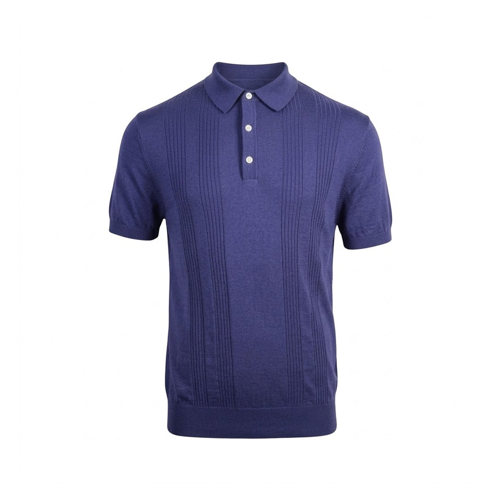 TH MEN S/S POLO SHIRT XM03986-C9T BLU S IRS