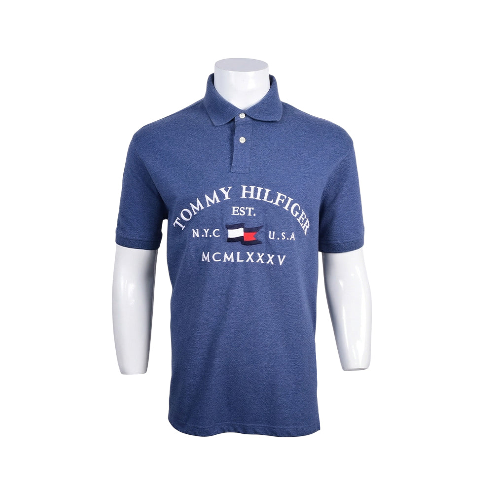 TH MEN S/S POLO SHIRT XM04202-402 XL IRS