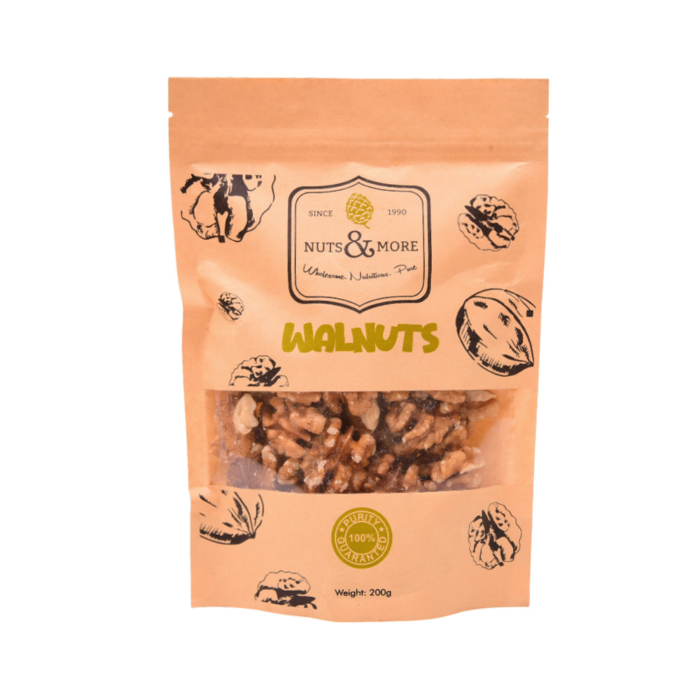 NUTS & MORE WALNUT PEELED 200GM
