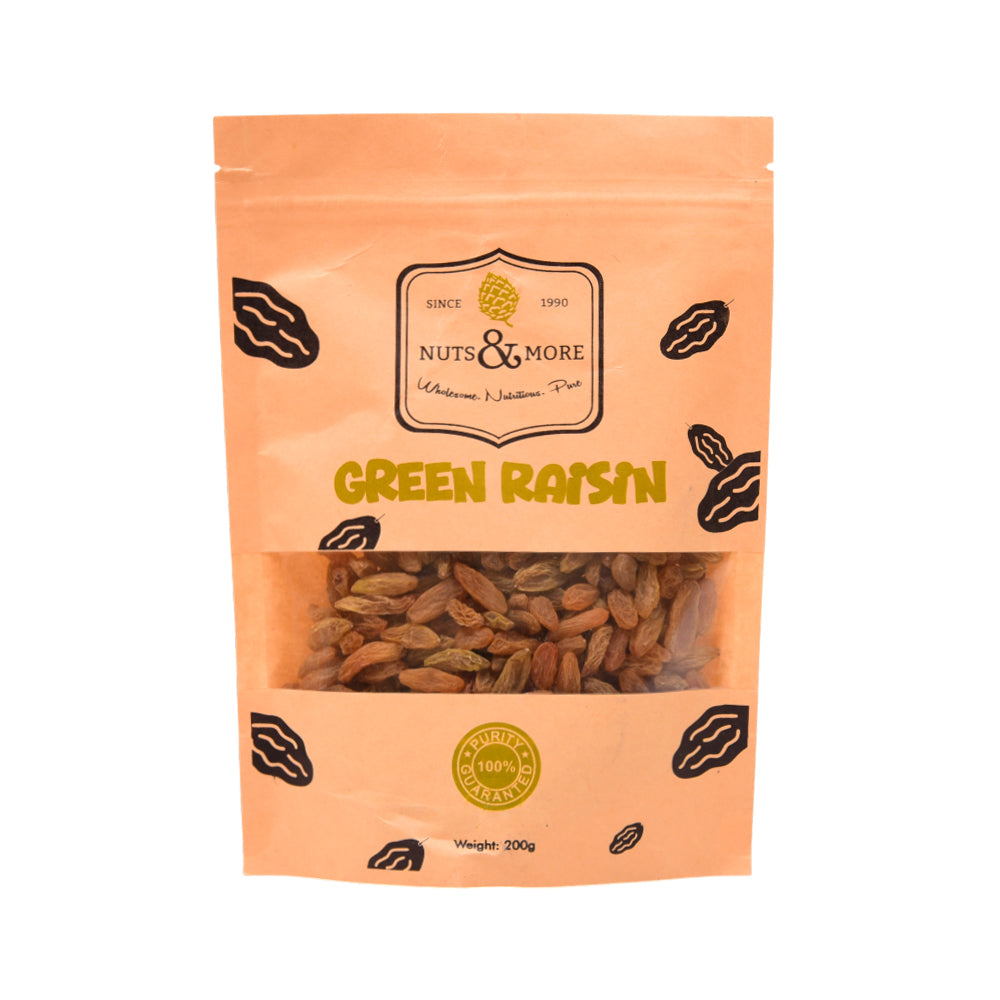 NUTS & MORE GREEN RAISON 200GM