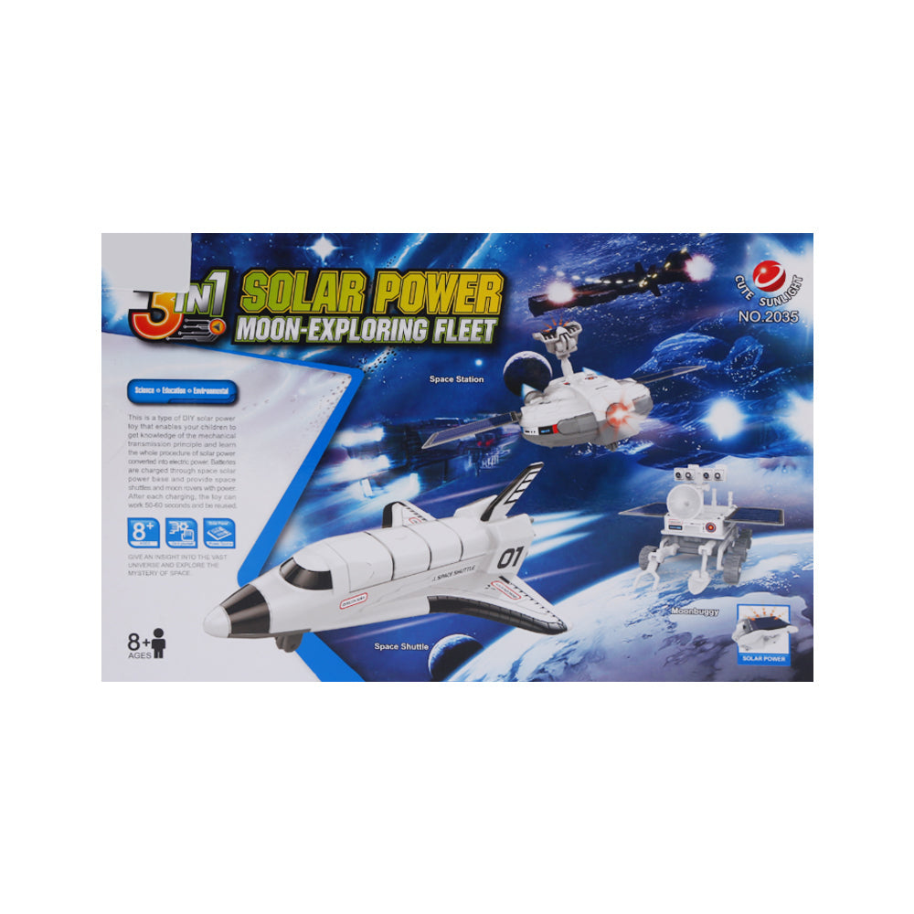 2035G SOLAR POWER MOON-EXPLORING FLEET A.I