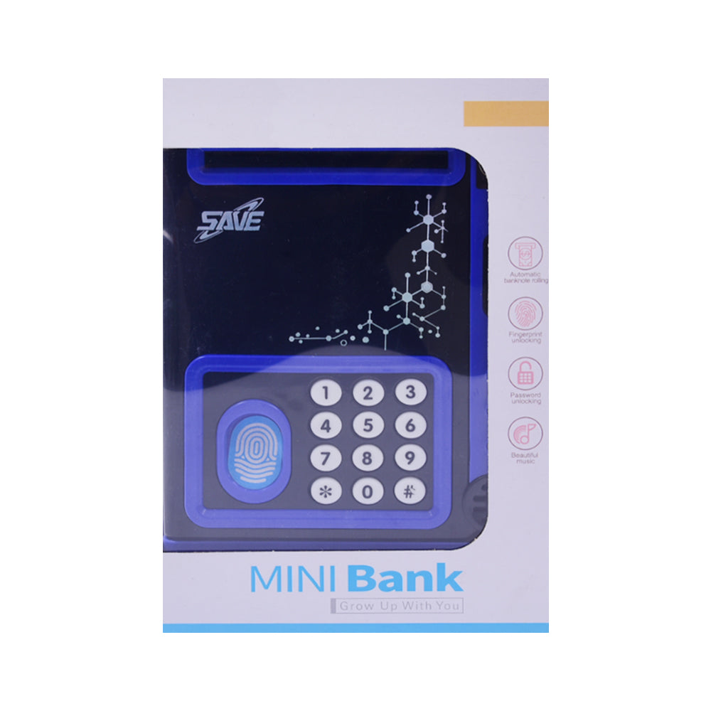 5998-2 MUSICAL MINI SAVING BANK BLUE A.I