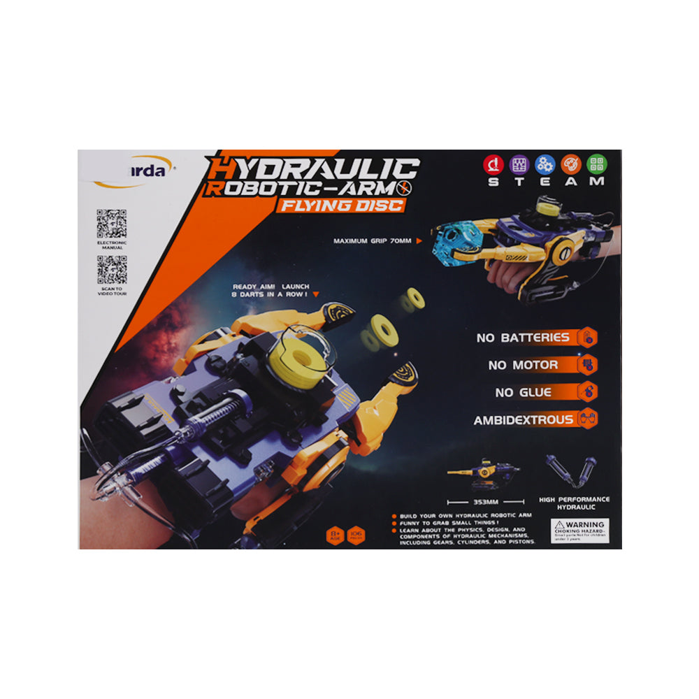 JX0201 HYDRAULIC ROBOTIC ARM GAME A.I