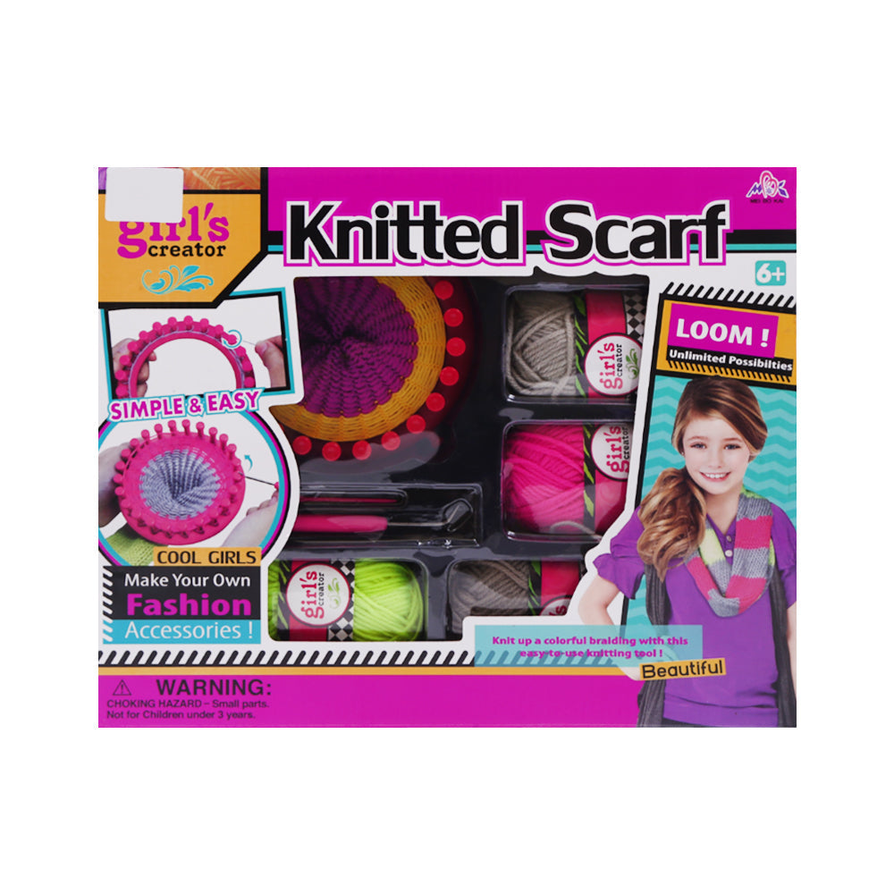 MBK-285 KNITTED SCARF BEAUTY SET A.I