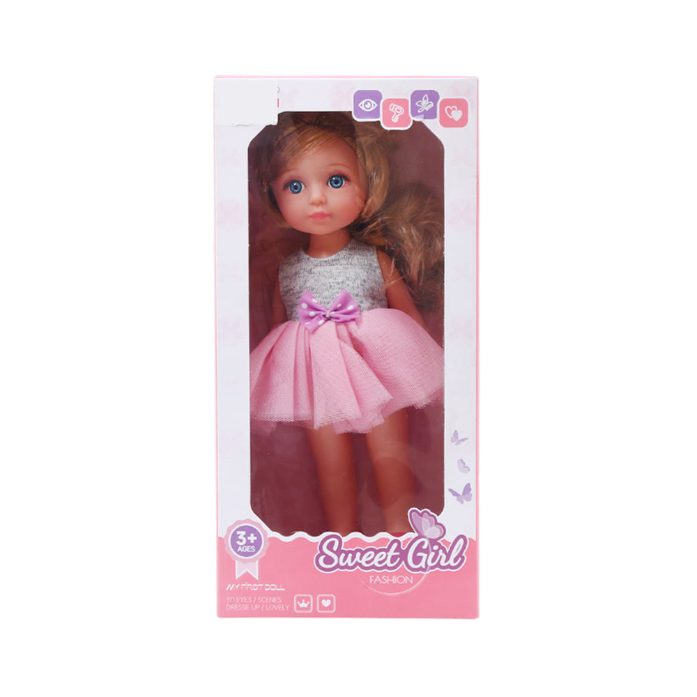 WZB9901-7 DOLL W-FROCK 12INCH A.I