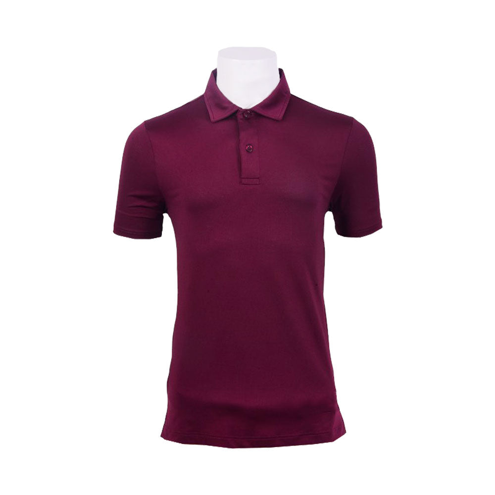 COOL MEN S/S POLO SHIRT T5SM0708RT-446 MRN L (IRS)