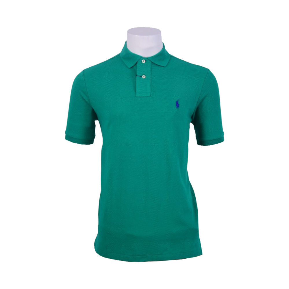 RL MEN S/S POLO SHIRT 656005 GRN S (IR)