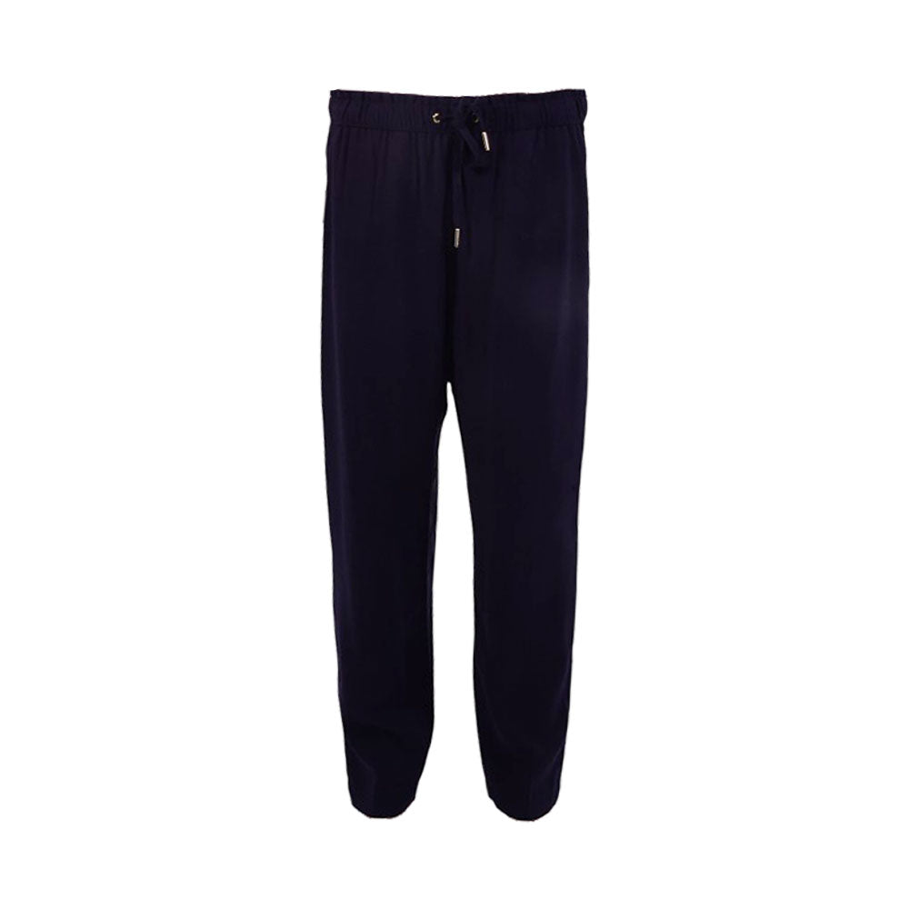 TH WOMEN TROUSER XW04372-400 NVY L (IR)