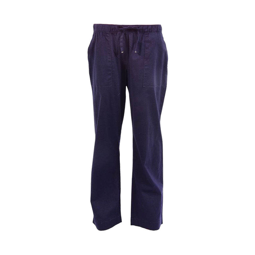 TH WOMEN TROUSER XW04695-401 NVY L (IR)