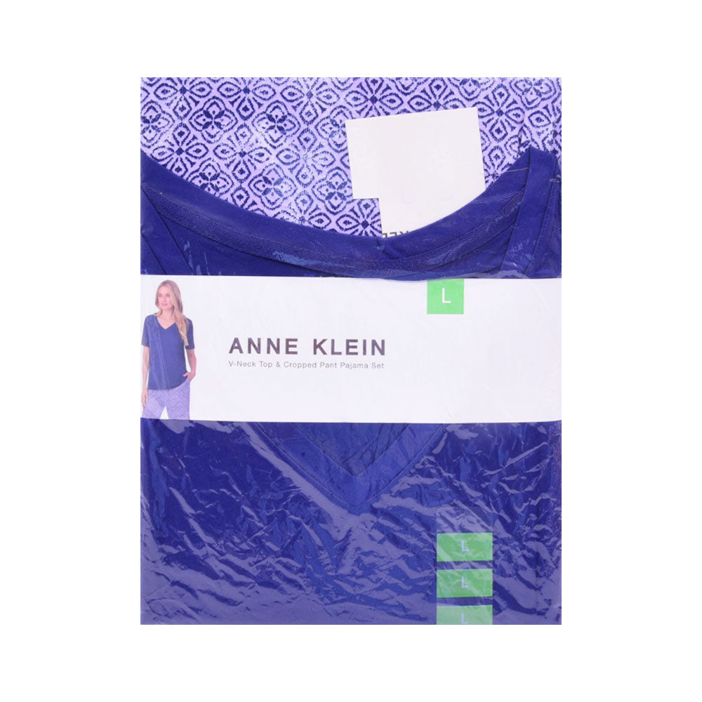 AK WOMEN NIGHT SUIT 328826 NVY L (IR)