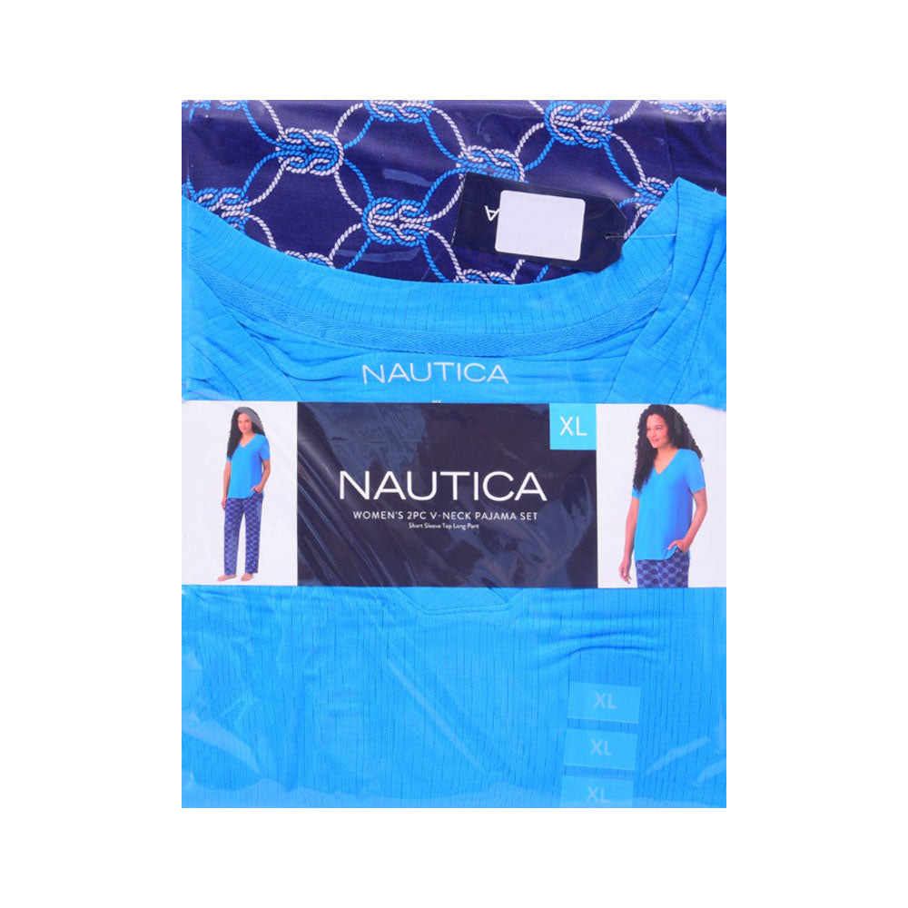 NAUTICA WOMEN NIGHT SUIT 328823 PRPL L (IR)