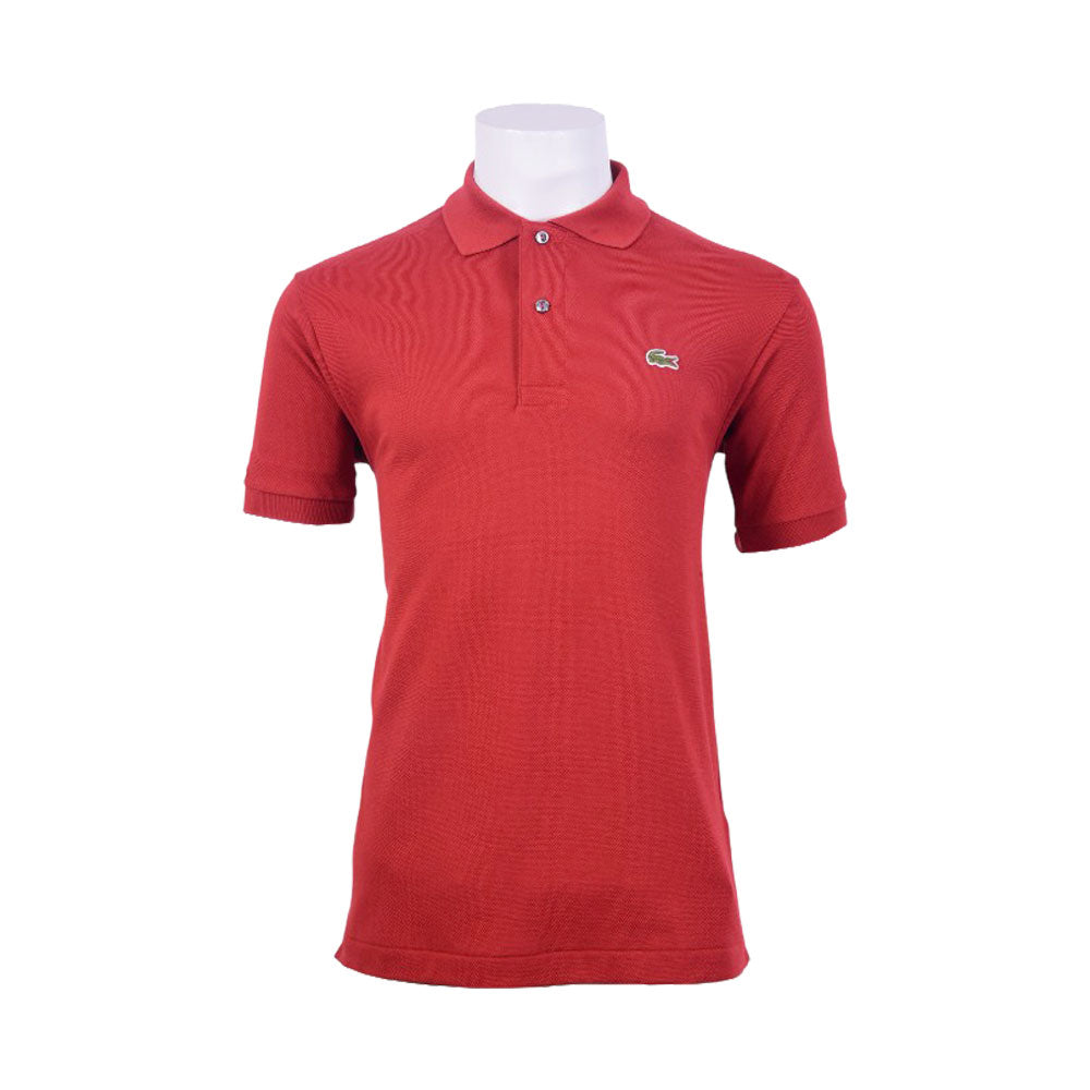 LAC MEN S/S POLO SHIRT L1212-AFS BRN L (IR)