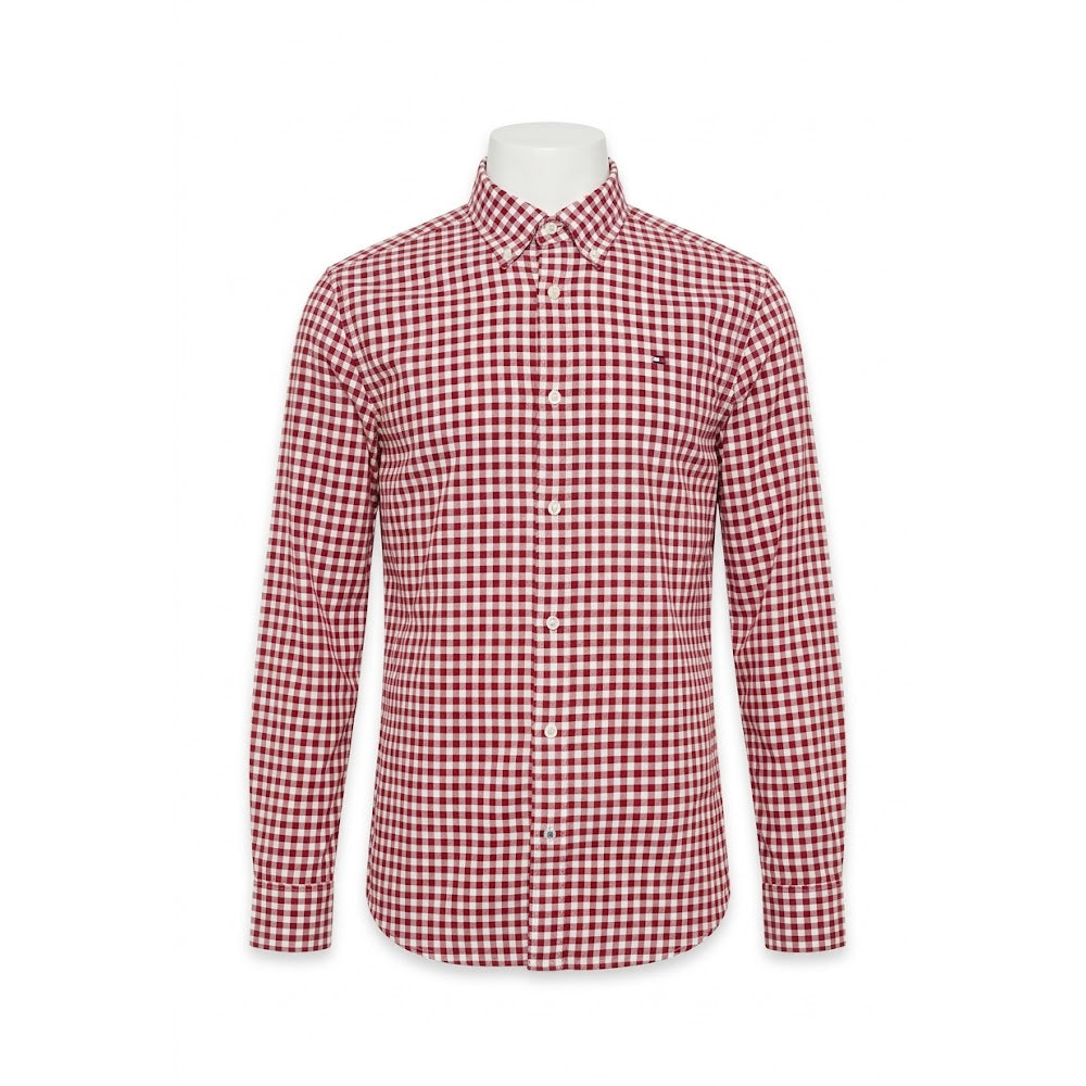 TH MEN L/S BUTTON DOWN SHIRT 78JA876-601 MULTI M (IR)