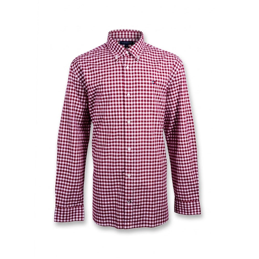 TH MEN L/S BUTTON DOWN SHIRT 78JA876-601 MULTI XL (IR)