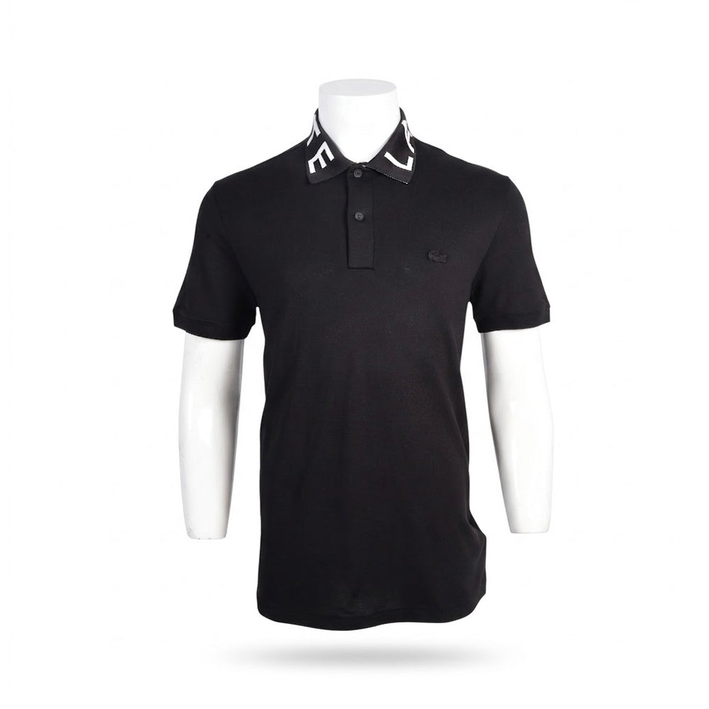 LAC MEN S/S POLO SHIRT PH9538-031 BLK L (IRS)