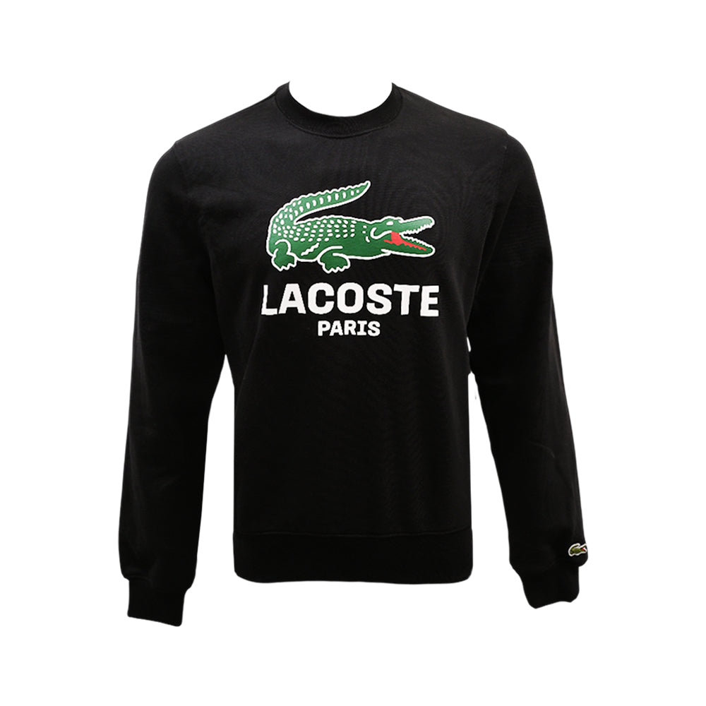 LAC MEN L/S TERRY SWEAT SHIRT SH5636-031 BLK L (IRW)