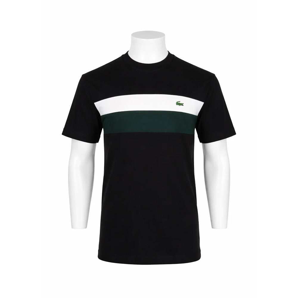 LAC MEN S/S R-NECK SHIRT TH5890-6XH BLK M (IRS)