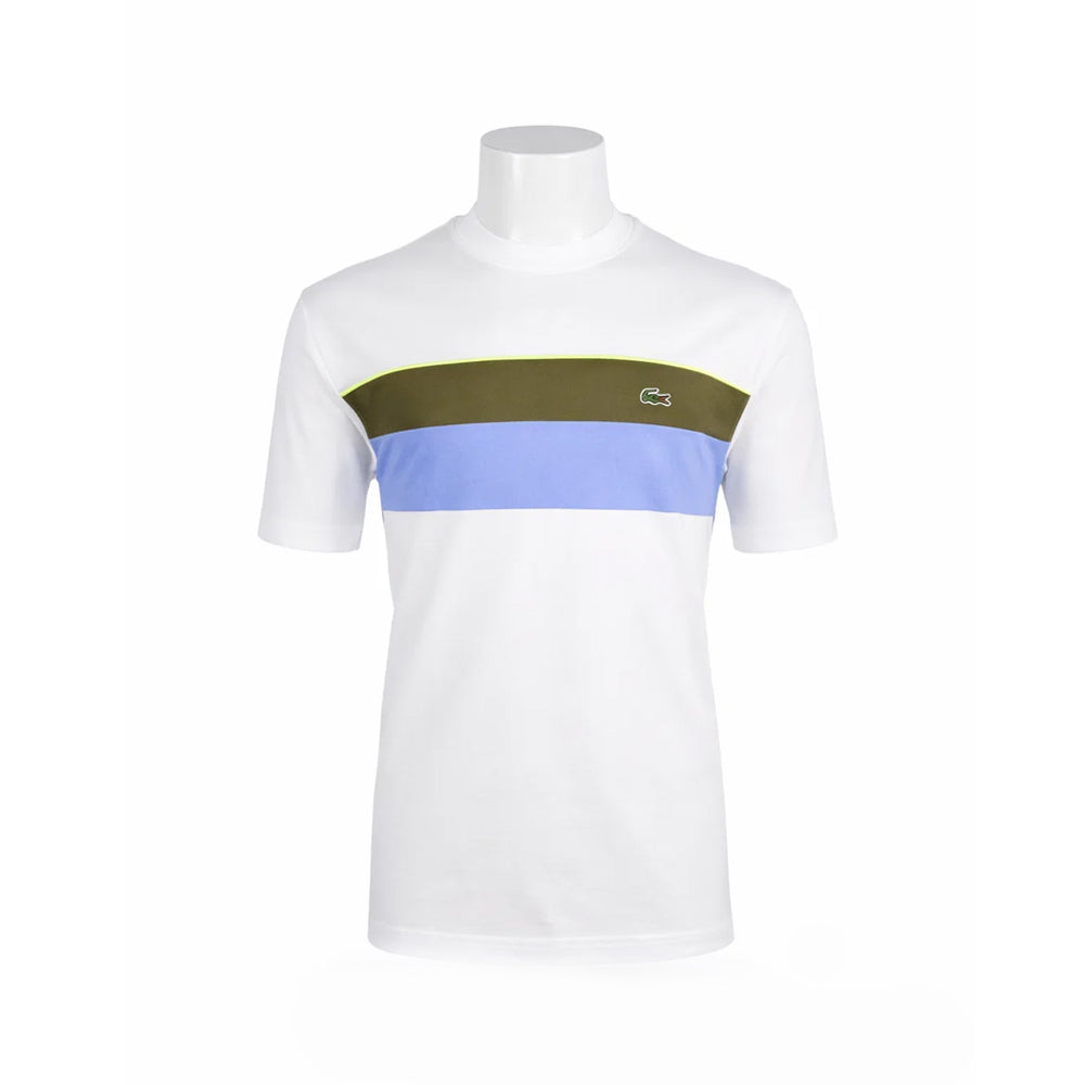LAC MEN S/S R-NECK SHIRT TH5890-9IV WHT M (IRS)