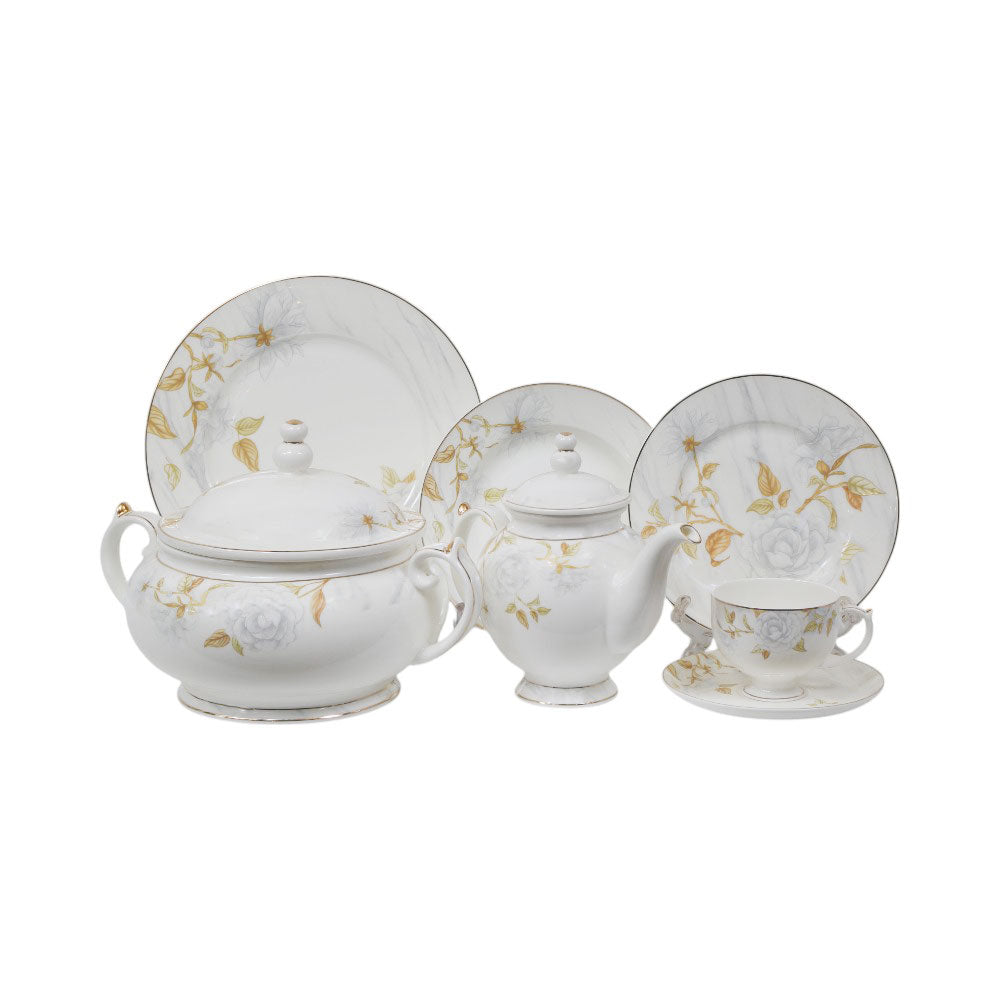 DINNER SET 71PC BONE CHINA SSW-18