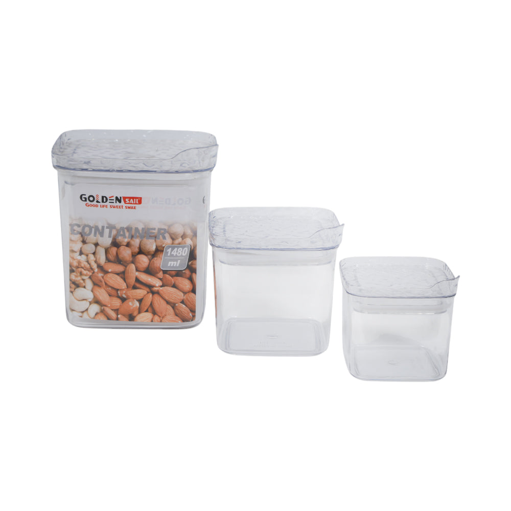 JAR SET 3PC ACRYLIC IR 50960-85