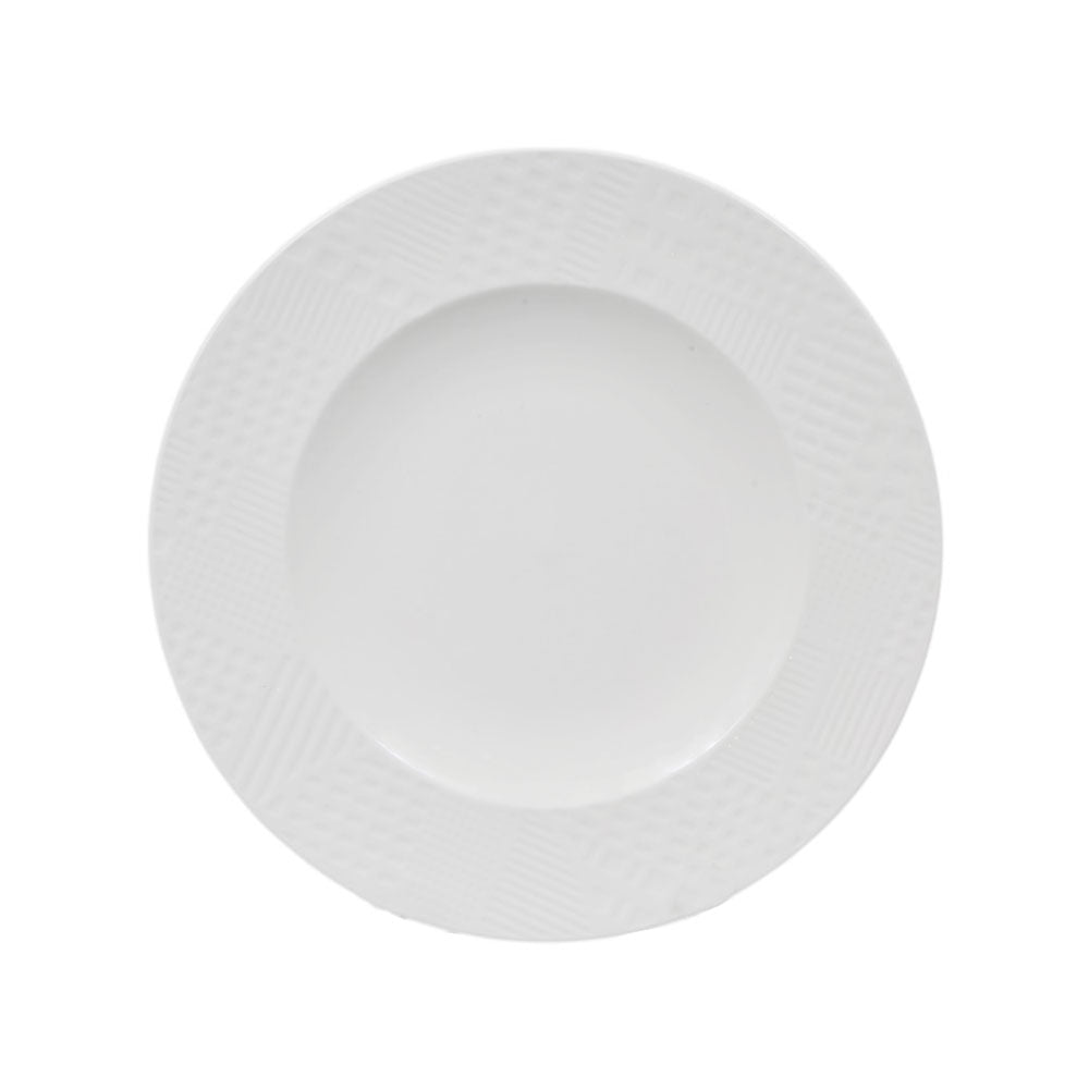 PLATE DINNER 10 INCH CAMEO EMBOSSED PIXEL 303-101R