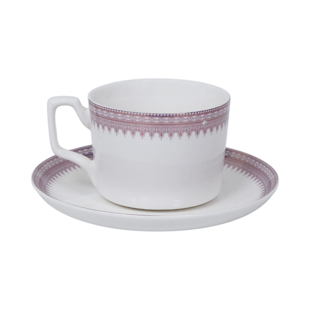 CUP SAUCER BONE CHINA SH141 03323 KF (Pack 6)