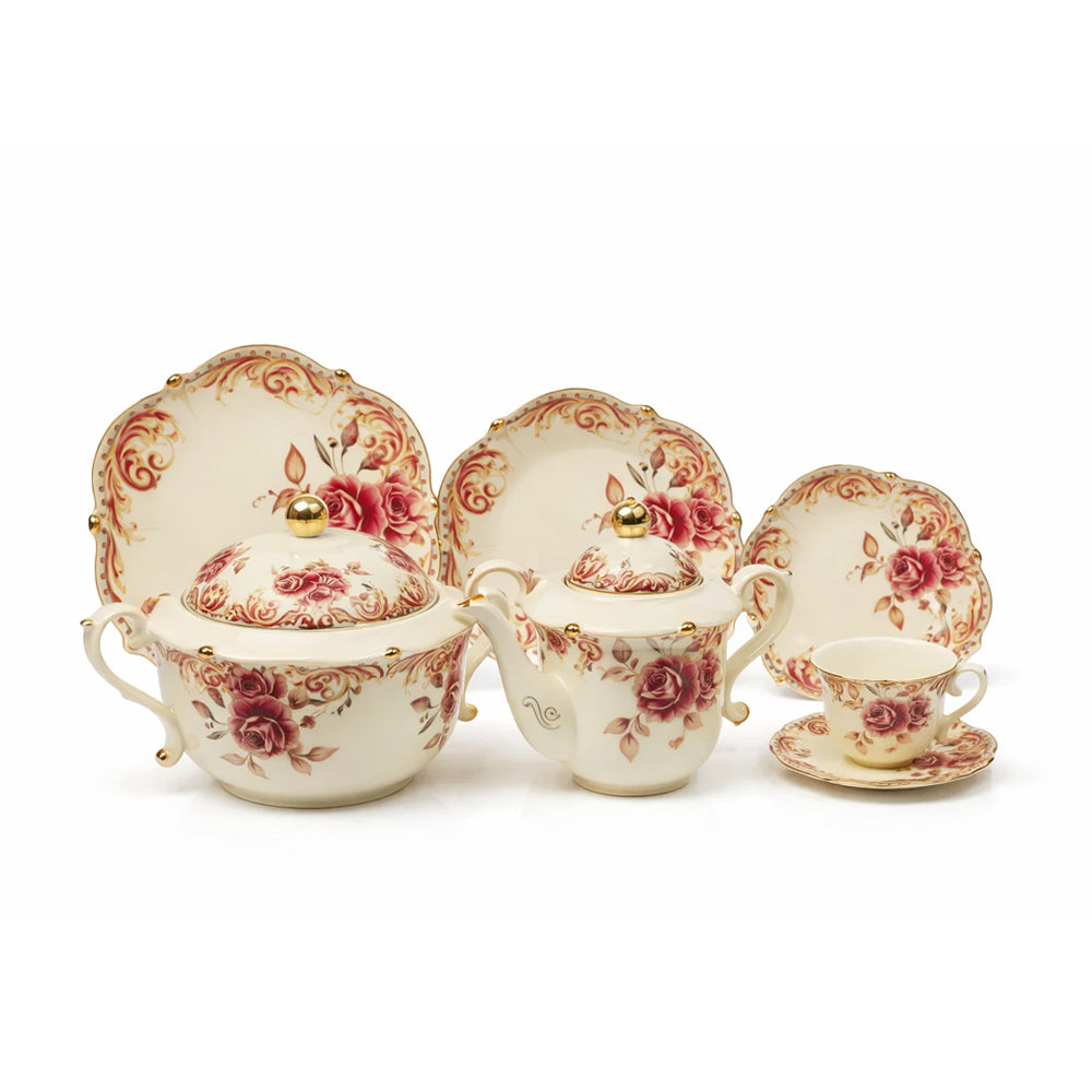 DINNER SET 75PC MORE & MORE KY80302