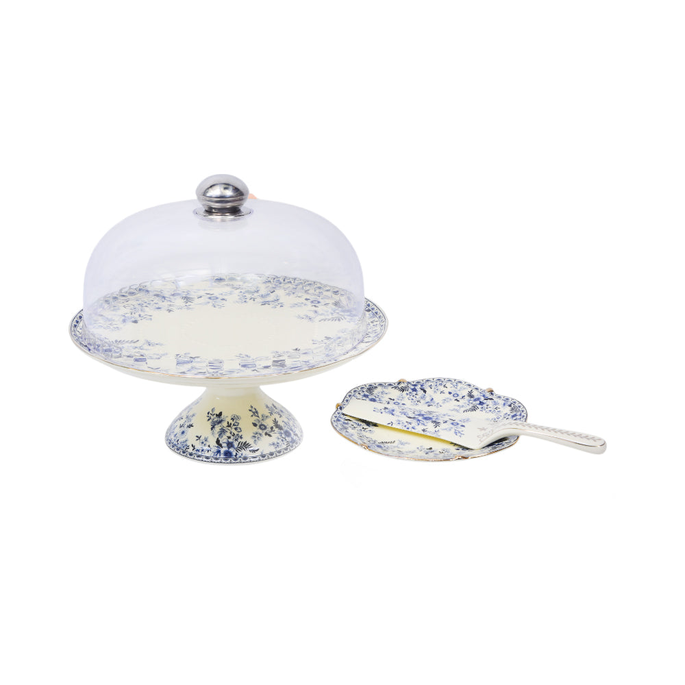 CAKE PLATE SET 9PC PORCELAIN KY3028 MS