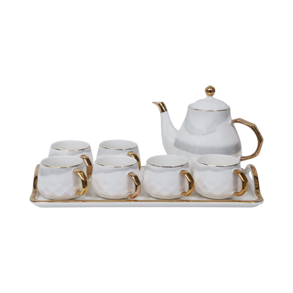 COFFEE SET 9PC CERAMIC DFY-TS003 AE