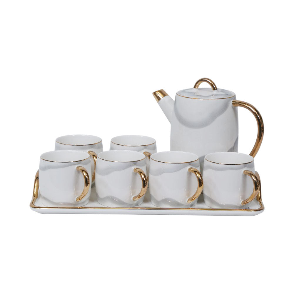 COFFEE SET 9PC CERAMIC DFY-TS007 AE