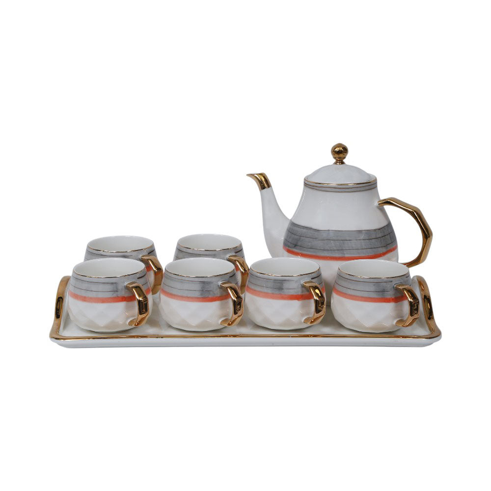 COFFEE SET 9PC CERAMIC DFY-TS005 AE