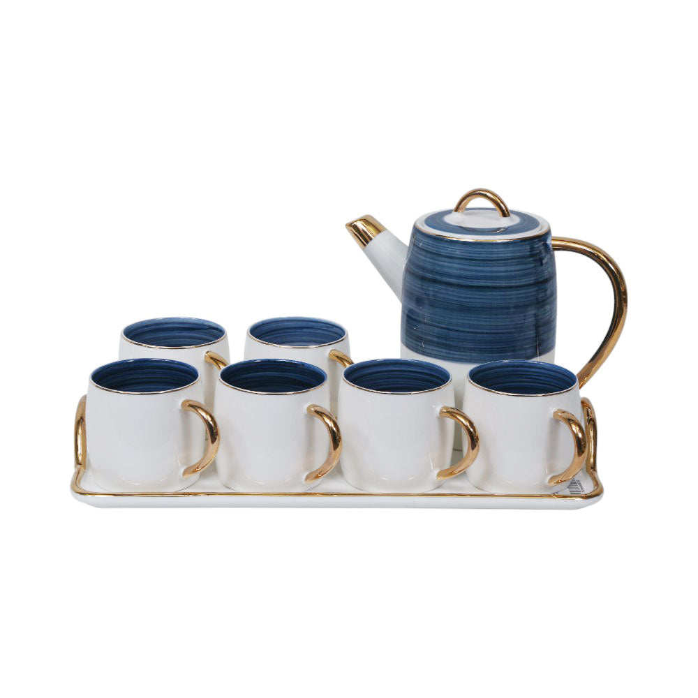 COFFEE SET 9PC CERAMIC DFY-TS008 AE