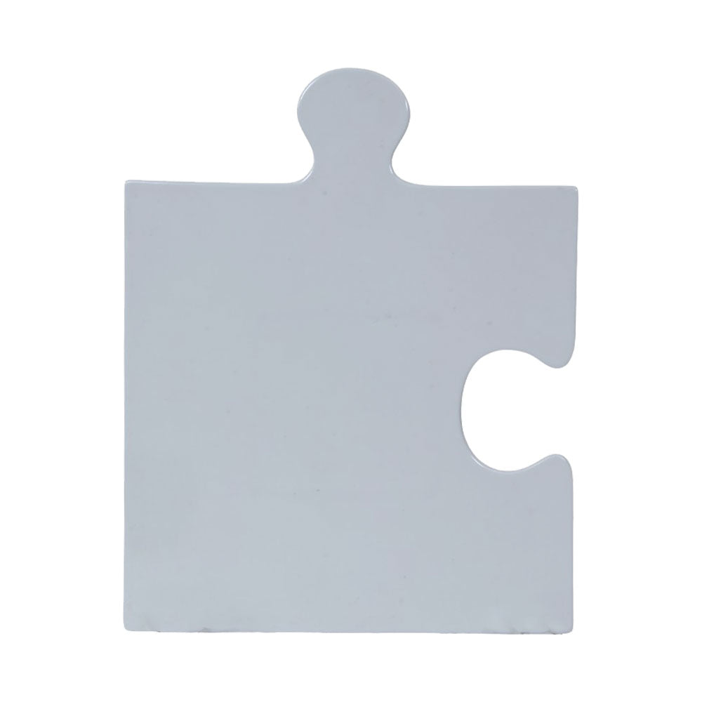 DISH WHITE PORCELAIN 12 INCH JIGSAW PUZZLE IR
