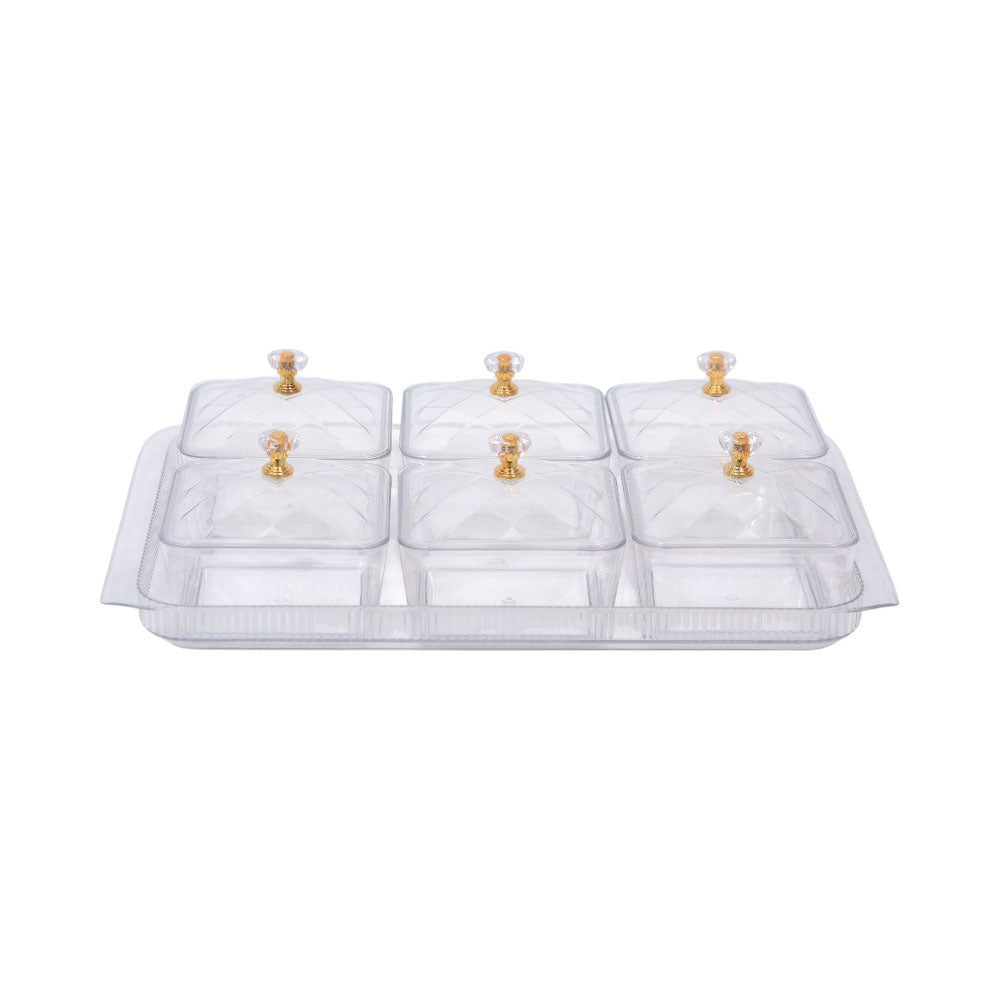 DISH DRY FRUIT ACRYLIC IR 50960-56